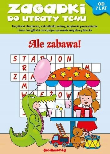 Książeczka Zagadki Ale Zabawa Książka AKTYWIZUJĄCA Dla Dziecka EDUKACYJNA
