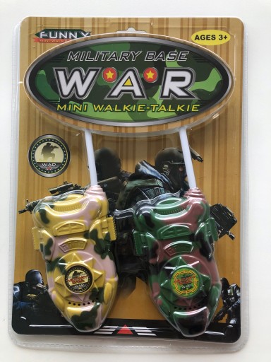 Walkie talkie dla dzieci Toys odcienie zieleni
