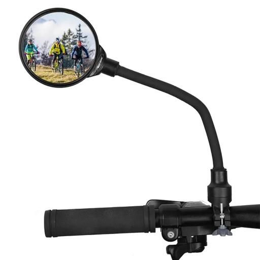 Zdjęcie oferty: Lusterko rowerowe na kierownicę | Wypukłe Regulowane Długie na rower Wstecz