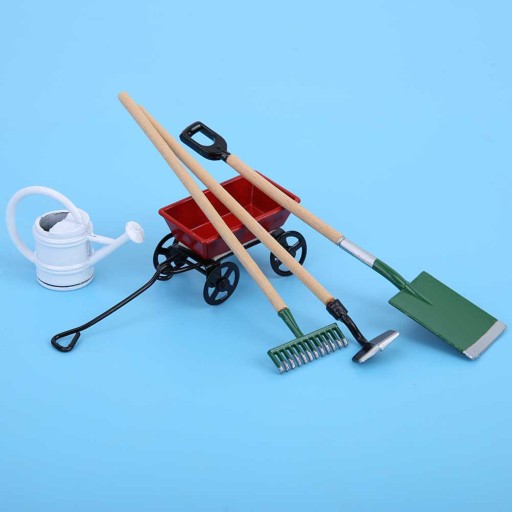 Miniaturowe pudełko ogrodnicze narzędzia rolnicze Model dla 1/12 1S
