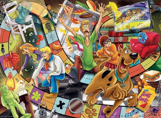 FAJNE PUZZLE dla 7 LATKA Scooby Doo Wysoka