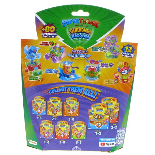 SuperThings Guardians of Kazoom: 4 pack (1 of 6)