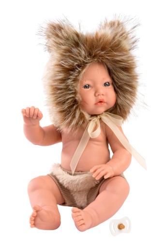 Lalka hiszpańska Llorens 63201 Mini Baby Lew 30 cm