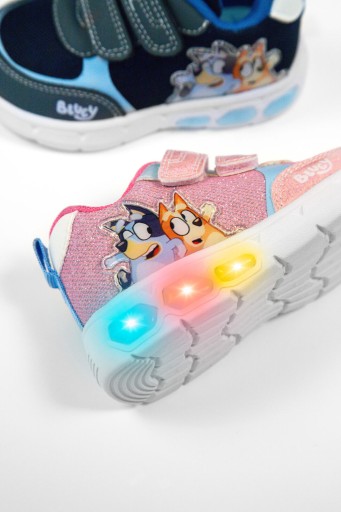 SPORTOWE BUTY DLA DZIECI ZE ŚWIATEŁKAMI GARVALIN BLUEY R24