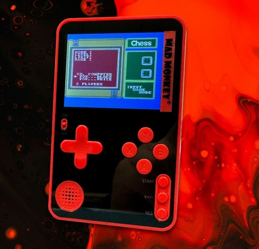 Retro Slim Console Mad Monkey Konsola z grami