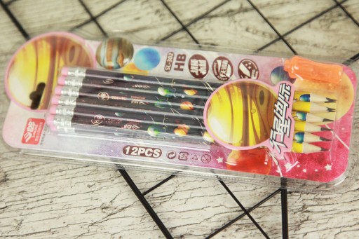 Ołówek z gumką Lilly Bling HB