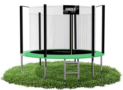 Trampolina z siatką GardenLine 312 cm FT 10 (304-312 cm)