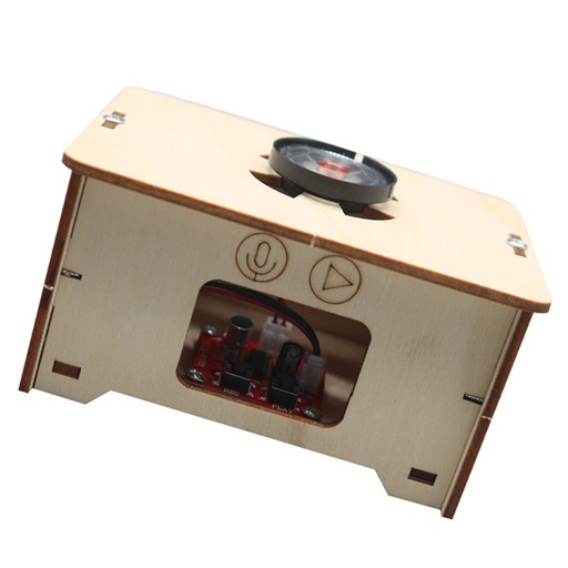 Gramofon drewniany Puzzle DIY Nauka edukacyjna Model puzzli gramofonowych