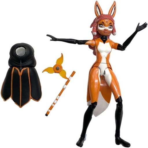 Lalka Miraculous: Biedronka i Czarny Kot Playmates Toys Rena Rouge 22 cm