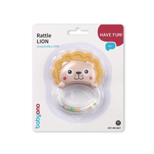 Grzechotka LION Babyono 1627