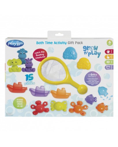 Playgro Zestaw upominkowy do zabawy w wannie