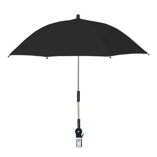 Parasol do wózka 80 cm czarny