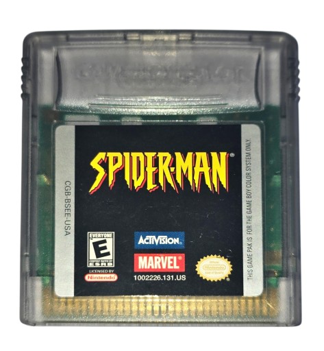 SPIDER-MAN GAME BOY COLOR Nintendo Game Boy Color pudełkowa