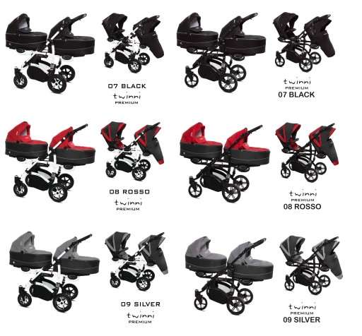 BABYACTIVE TWINNI PREMIUM BLIŹNIACZY 3w1 COSMO