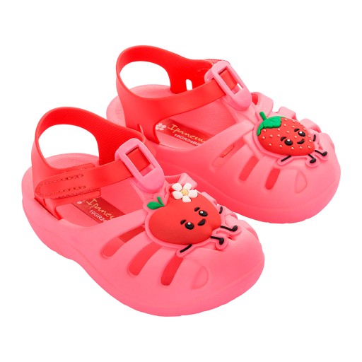 Sandały dziecięce Ipanema Summer XIV Baby dark pink/red 25.5 EU