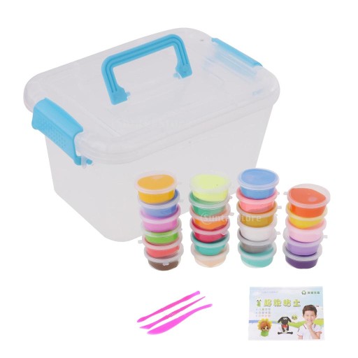 24 Colors light Putty Soft Ploymer DIY Modeling