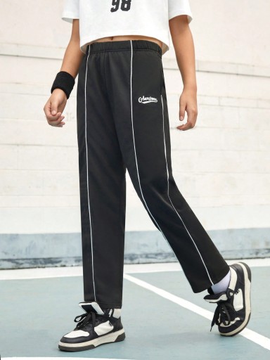 Shein spodnie materiałowe poliester rozmiar 146