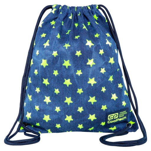 COOLPACK WOREK SZKOLNY NA OBUWIE DLA DZIEWCZYNKI YELLOW STARS DENIM