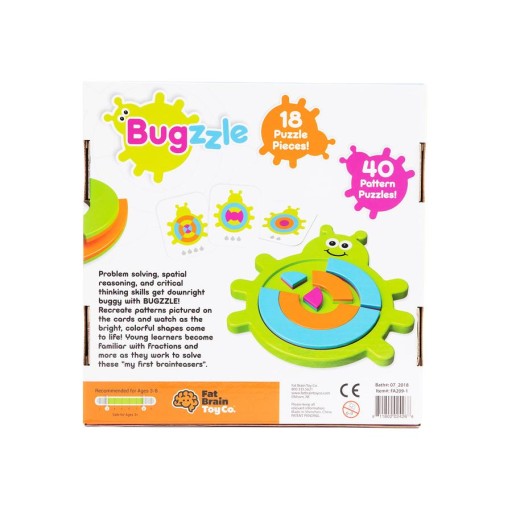 Łamigłówka Żuczek Bugzzle Fat Brain Toys