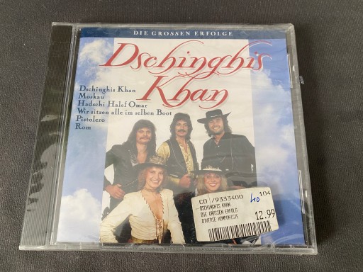 Zdjęcie oferty: Cd. Die Grossen Erfolge - Dschinghis Khan - NOWA w FOLII
