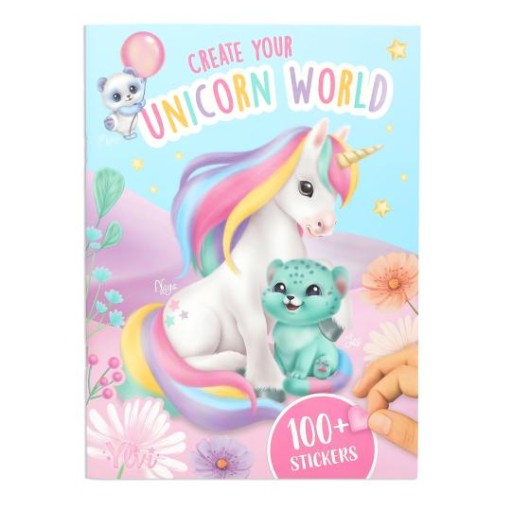 Książeczka z naklejkami Jednorożec Ylvi Create Your Unicorn World 13880