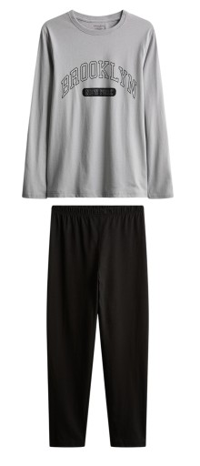 Primark piżama szary rozmiar 164