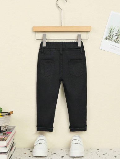 SHEIN SPODNIE DZIECIĘCE JEANSOWE DŁUGIE 80/86 ŁRL