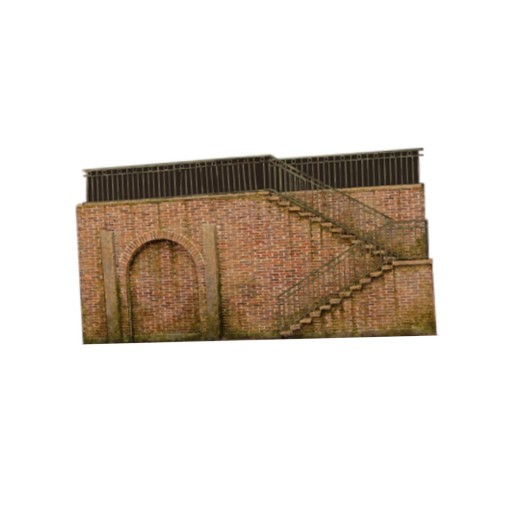 1/35 Zestaw modeli budynków DIY Scena Pianka drzewna Niepomalowana Niedokończona Łatwa