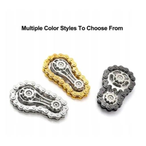 Metalowa Zabawka Fidget Chain Spinner Relaksacyjna na Stres