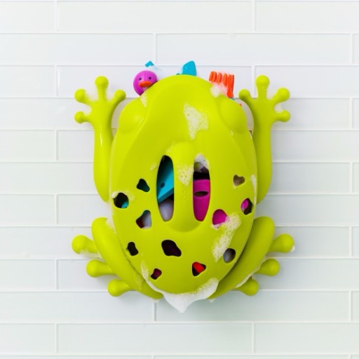 Boon Frog Pod Naklejki do kąpieli Zielony
