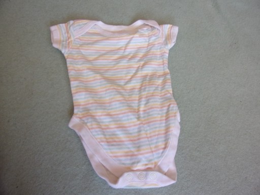 Body w paski 0-3m Disney