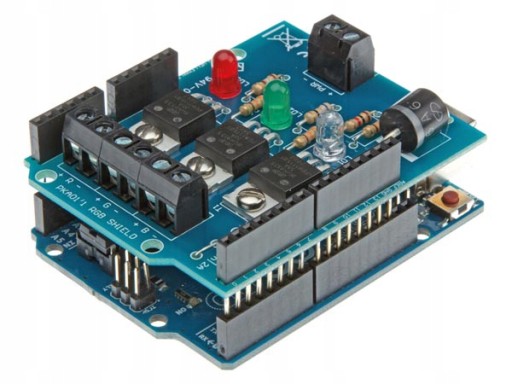 Zdjęcie oferty: Zestaw RGB Shield do Arduino Velleman KA01