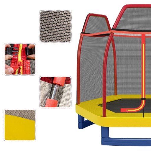 Trampolina z siatką Costway 166 cm FT 7