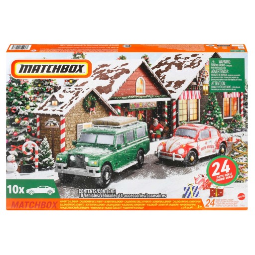Mattel Matchbox kalendarz adwentowy 2023 HLH04