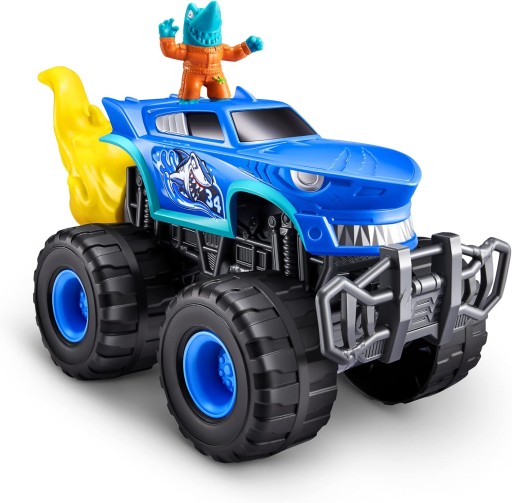ZABAWKA MONSTER TRUCK REKIN KOŁO NIESPODZIANKI 25 ELEMENTÓW DZIECI 3 PLUS