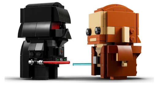 LEGO BrickHeadz 40547 Obi-Wan Kenobi i Darth Vader