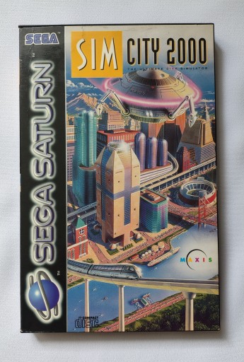 Zdjęcie oferty: SIM CITY 2000 (SEGA SATURN) PAL, PEŁEN KOMPLET, JAK NOWA