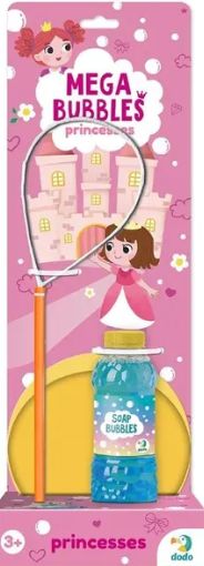 BAŃKI MYDLANE PŁYN I OBRĘCZ MEGA BUBBLES PRINCESSES