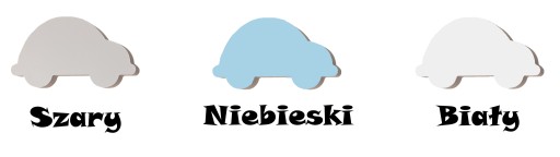 Półka dziecięca Auto Autko Duże dla dziecka
