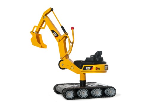 CAT Koparka dla dzieci Rolly Toys Metalowa Obrotow