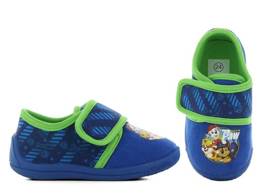 PAW PATROL PSI PANTOFLE KAPCIE DO PRZEDSZKOLA WYGODNE ZAPINANE NA RZEPKĘ 28