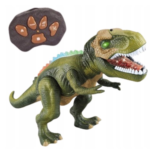 DINOZAUR ZDALNIE STEROWANY RC ROBOT INTERAKTYWNY T-REX PILOT