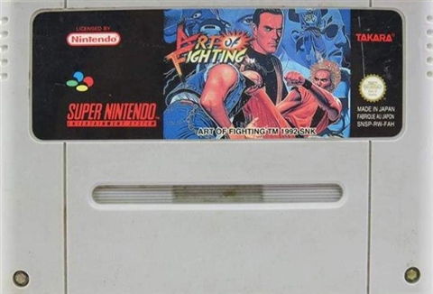 Art Of Fighting Nintendo SNES pudełkowa