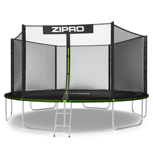 Trampolina ogrodowa z siatką zewnętrzną dla dzieci 435cm 14FT - Zipro