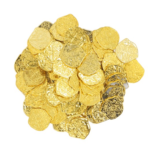 100pcs pirackie monety wystrój wysokie symulacje Wzory specjalne FV