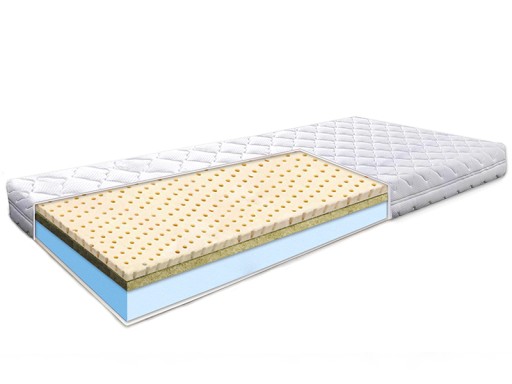 Materac MATERACE Z GÓR Breeze Lateks II H1 H1+ miękki 180 x 80 x 10 cm