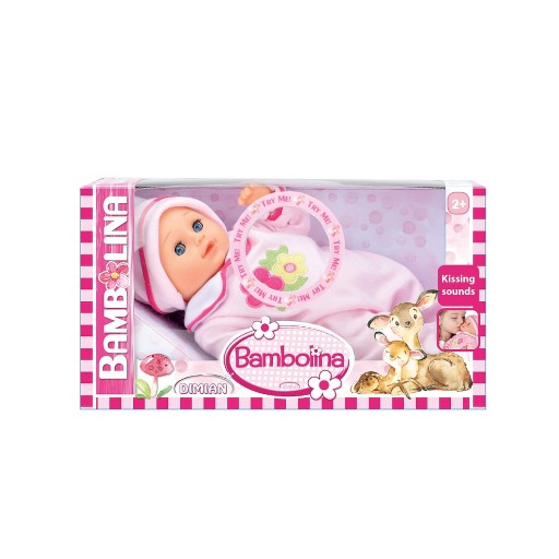 Lalka interaktywna Smily Play Bambolina Całusek 33 cm