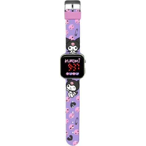 HELLO KITTY KUROMI ZEGAREK CYFROWY LED dla dziewczynki 1714