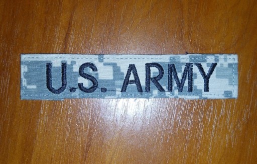 Zdjęcie oferty: Naszywka - US Army - Tape "US Army" (ACU) - (Hook & Loop)