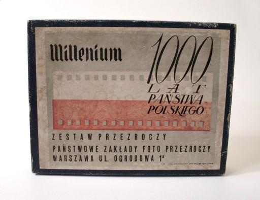 Zdjęcie oferty: Unikat 'MILLENIUM 1000 lat Państwa Polskiego' 1960